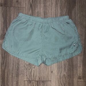 Light Teal Women’s Southern Shirt Athletic Shorts Size Large